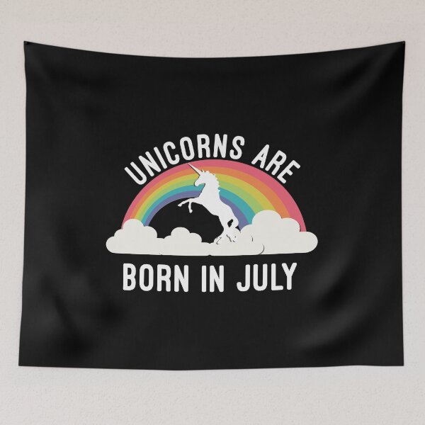 Artikelvorschau, Unicorns Are Born in July entworfen und verkauft von flippinsg.