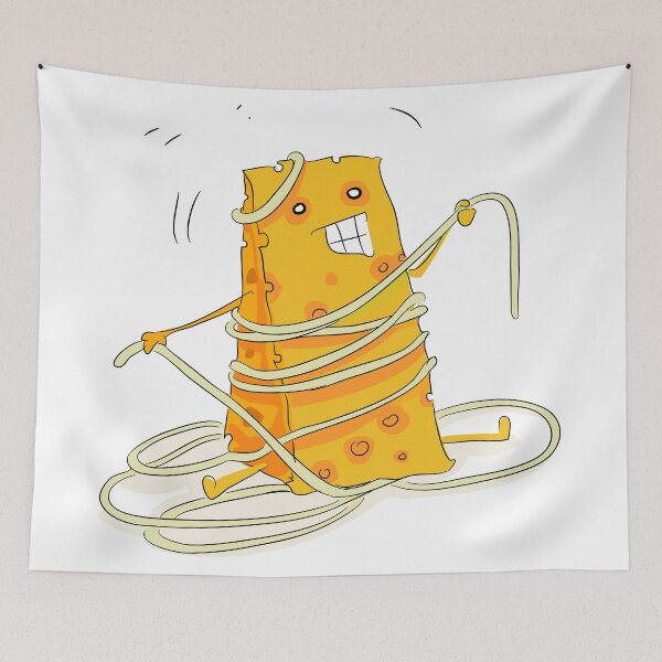 Item preview, Cheese in trouble designed and sold by stickerium.
