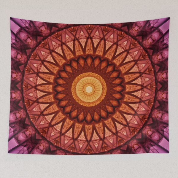 Item preview, Mandala in pink,red and yellow tones designed and sold by JBlaminsky.
