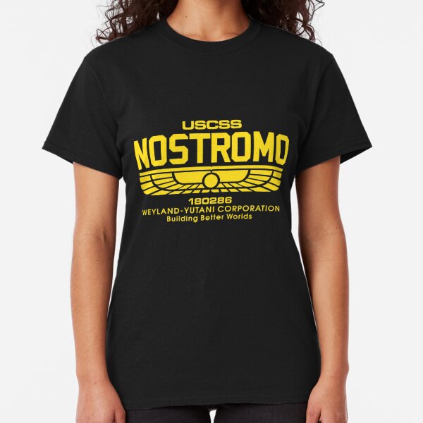 Weyland /"corp t-shirt-prometheus uscss Nostromo Alien Logo Corperation