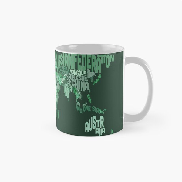 Item preview, Text Map of the World Map designed and sold by ArtPrints.