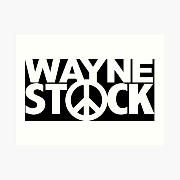 Wayne Stock Art Print