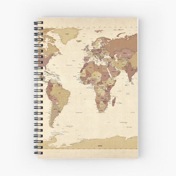 Item preview, Political Map of the World Map designed and sold by ArtPrints.