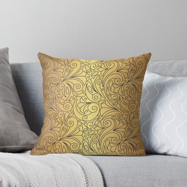Item preview, Abstract gold and black leaves pattern. Design #103. designed and sold by Annartlab.
