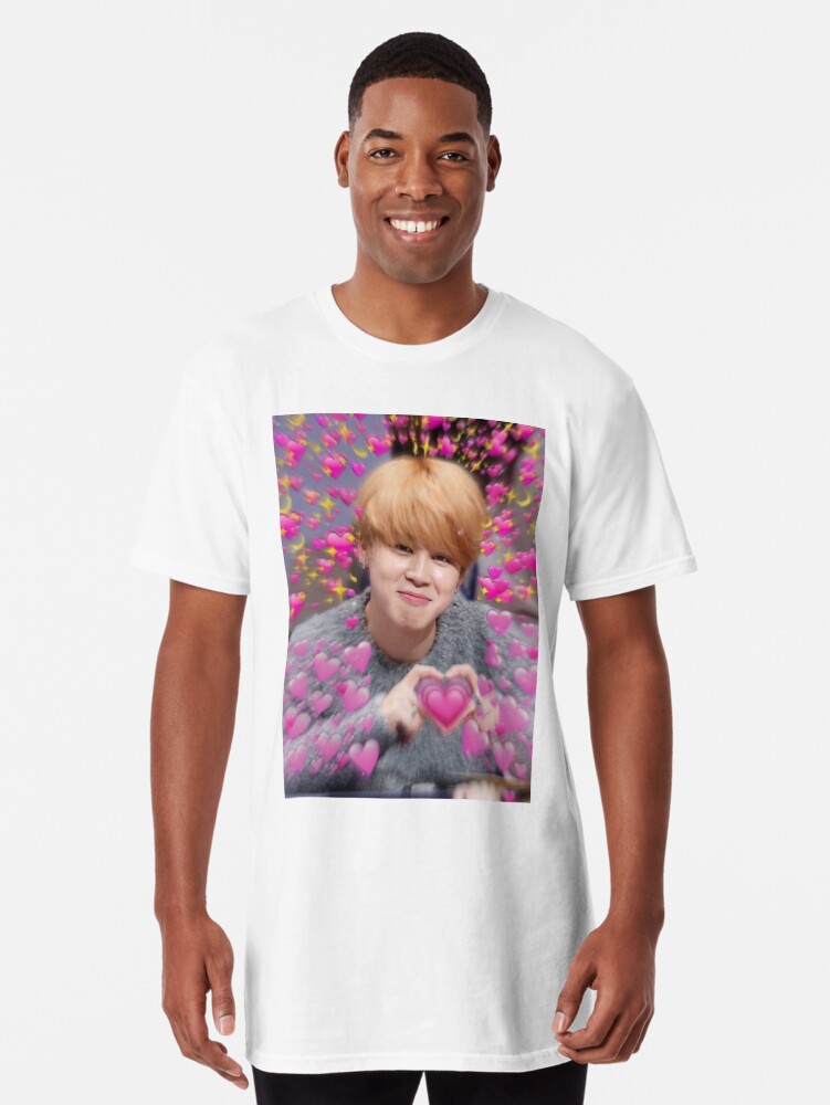 jimin heart shirt