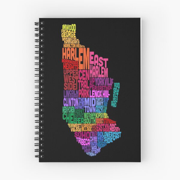 Item preview, Manhattan New York Typography Text Map designed and sold by ArtPrints.