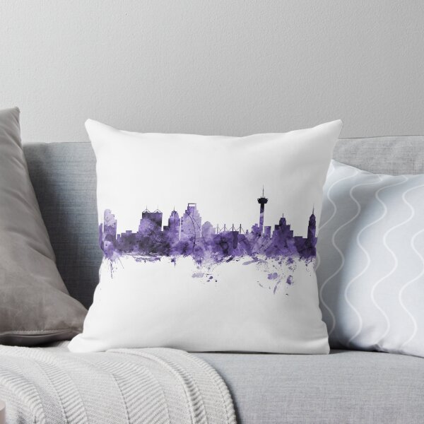 Artikelvorschau, San Antonio Texas Skyline entworfen und verkauft von ArtPrints.