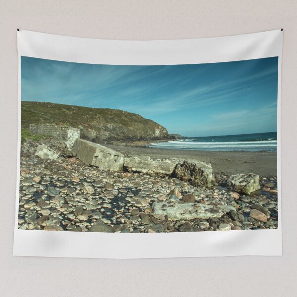 Item preview, Kennack sands tank wall  designed and sold by hawkie.