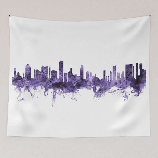 Item preview, Honolulu Hawaii Skyline designed and sold by ArtPrints.