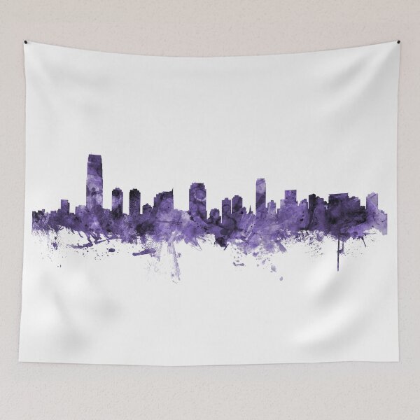 Item preview, Jersey City New Jersey Skyline designed and sold by ArtPrints.