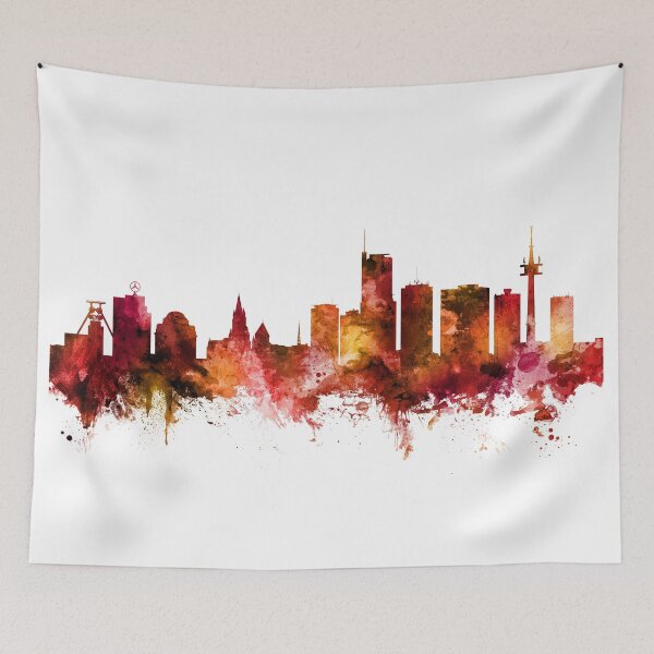 Item preview, Essen Germany Skyline designed and sold by ArtPrints.