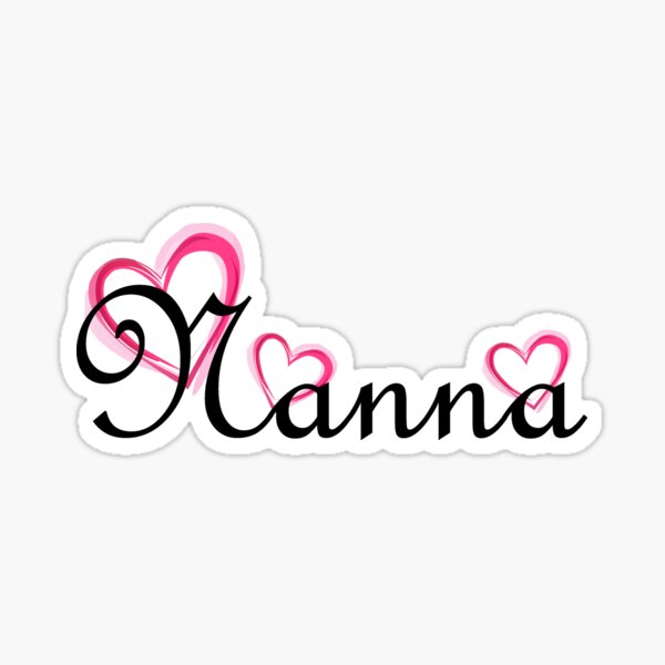 Nanna Stickers for Sale
