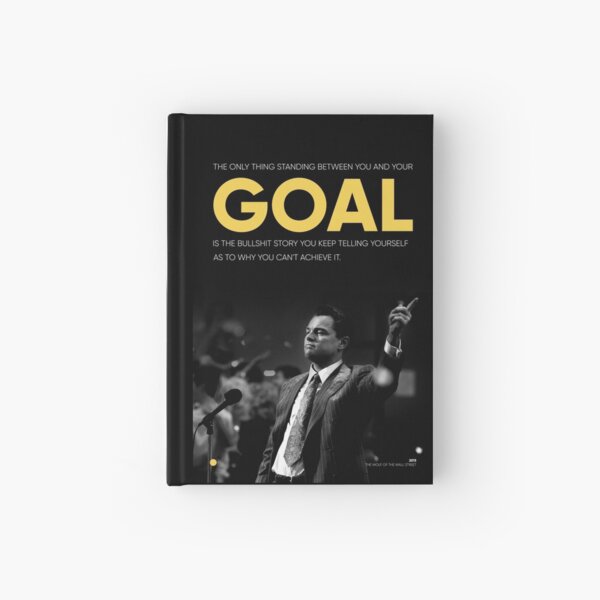 The Wolf of Wall Street Hardcover Journal