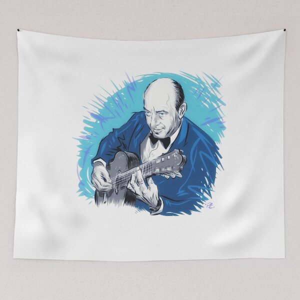 Item preview, Charlie Byrd - An illustration by Paul Cemmick designed and sold by TIGERDAVER.