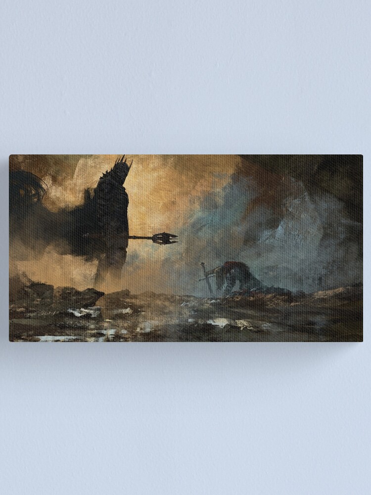 Alternate view of The fate Canvas Print