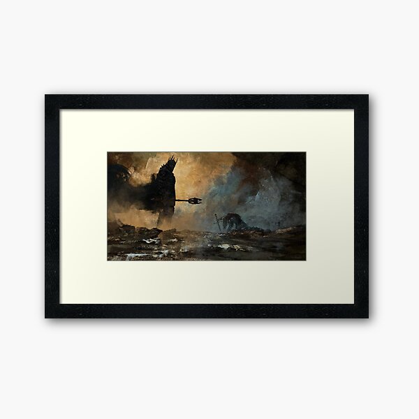 The fate Framed Art Print