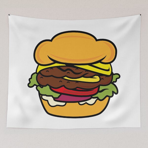 Item preview, Cheesburger cartoon designed and sold by emphatic.