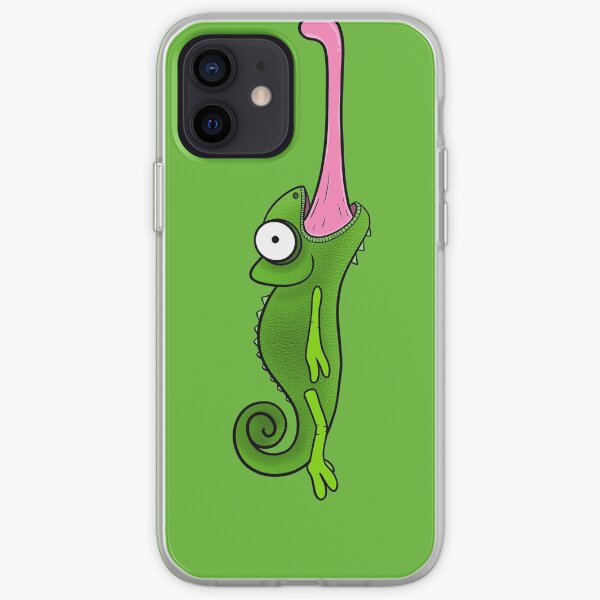 Cute Chameleon iPhone Soft Case