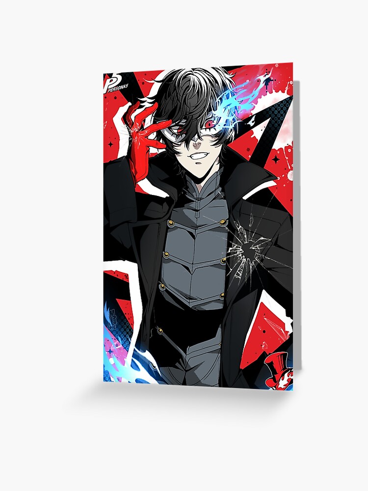 Persona 5 Joker Card Greeting Card by KOSCs