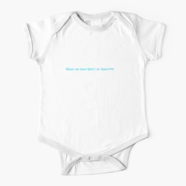 My Dad's an Accountant Onesie® CPA Baby Bodysuit Shirt 