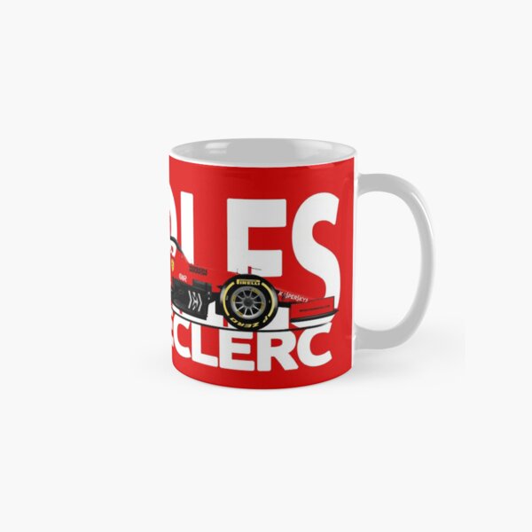 Charles Leclerc 2019 - SF90 Large White text Classic Mug