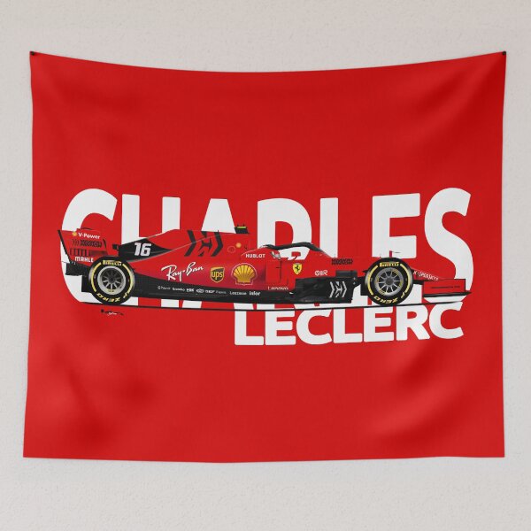 Item preview, Charles Leclerc 2019 - SF90 Large White text designed and sold by JageOwen.