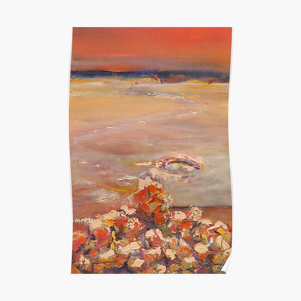 Sunset Glory- Lake King, Western Australia Poster