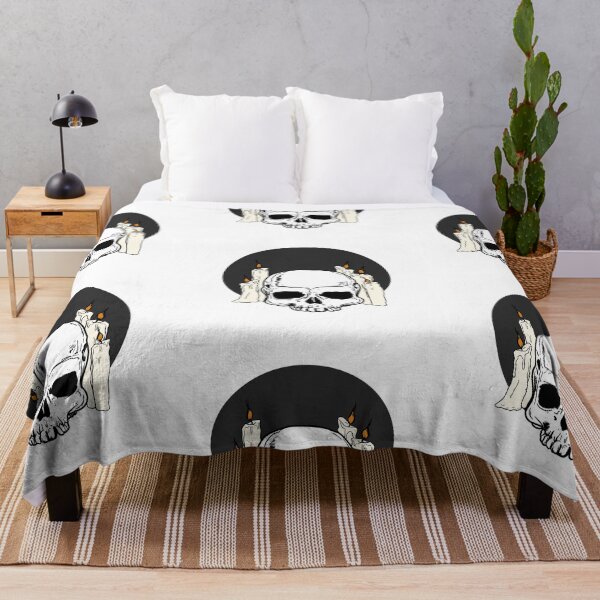 Item preview, Skull & Candles Design  designed and sold by Pumpkindraws1.