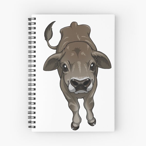 Item preview, Calf Series - Brown Swiss designed and sold by inkybeast.