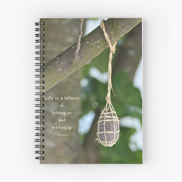 Item preview, Stone hanging from a Branch (with quote) designed and sold by THurdCreations.