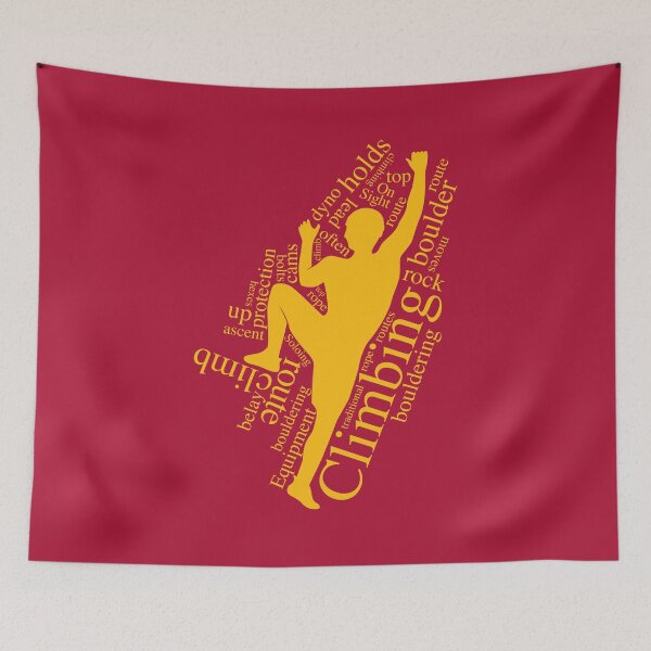 Item preview, Rock Climbing & Bouldering designed and sold by WaveTheMan.