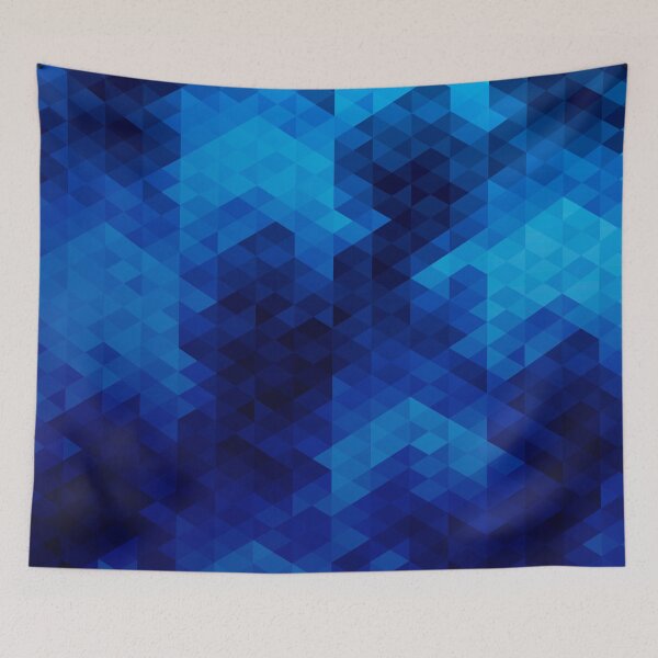 Item preview, Blue Abstract Background with Flat Design designed and sold by Robert Lynch.