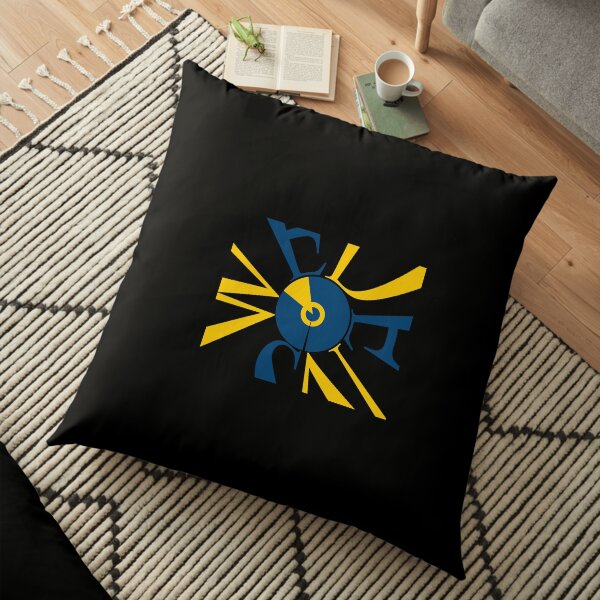 Sweden Flag - Art Design Floor Pillow