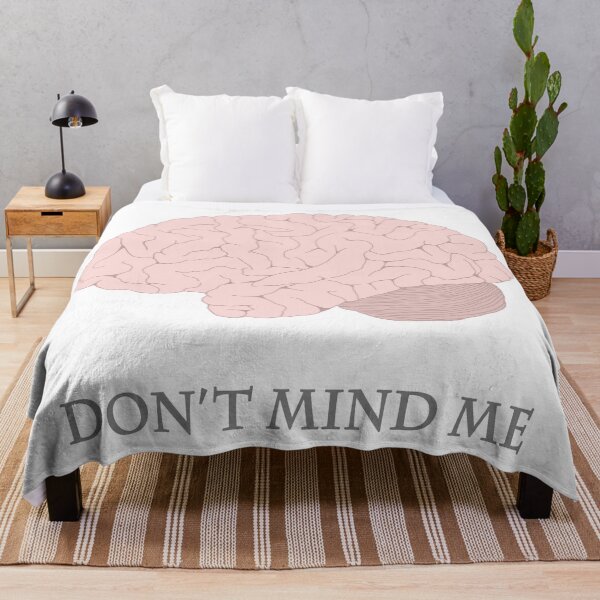 Item preview, Don't Mind Me Brain designed and sold by BundaBear.
