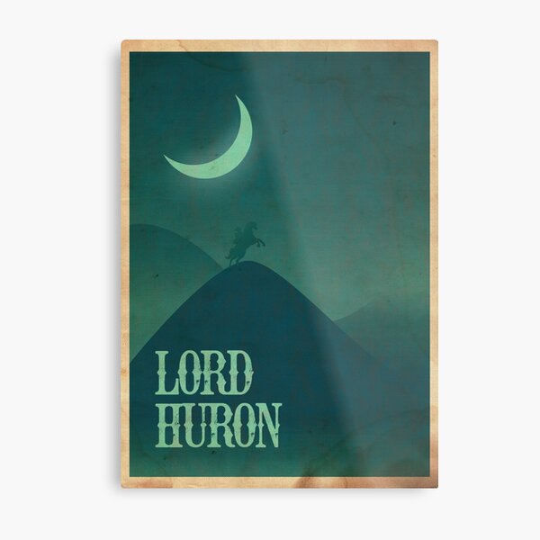 Indie folk illustration Metal Print
