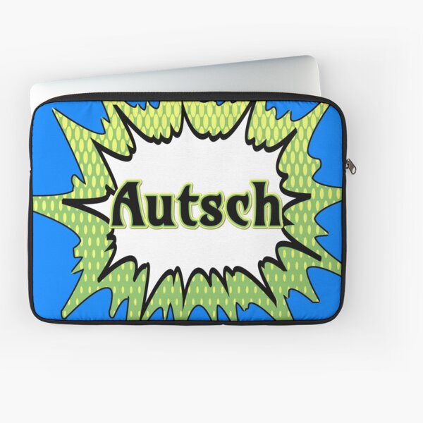Autsch Comic Design Laptoptasche