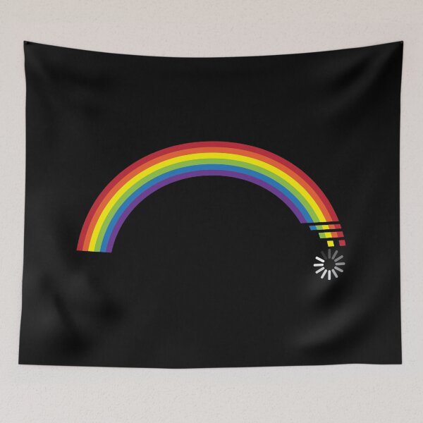 Item preview, Rainbow spectrum energy loading bar designed and sold by emphatic.