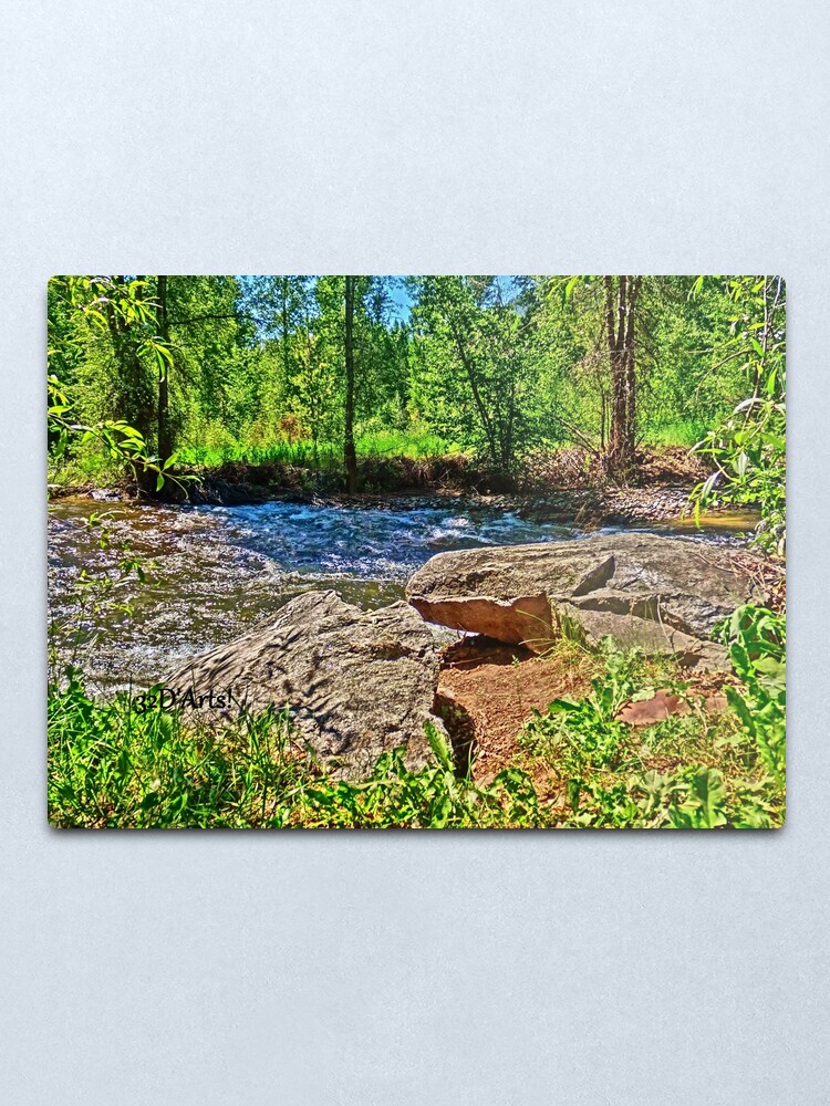 Alternate view of Roaring Fork River, Aspen No. 4 Metal Print
