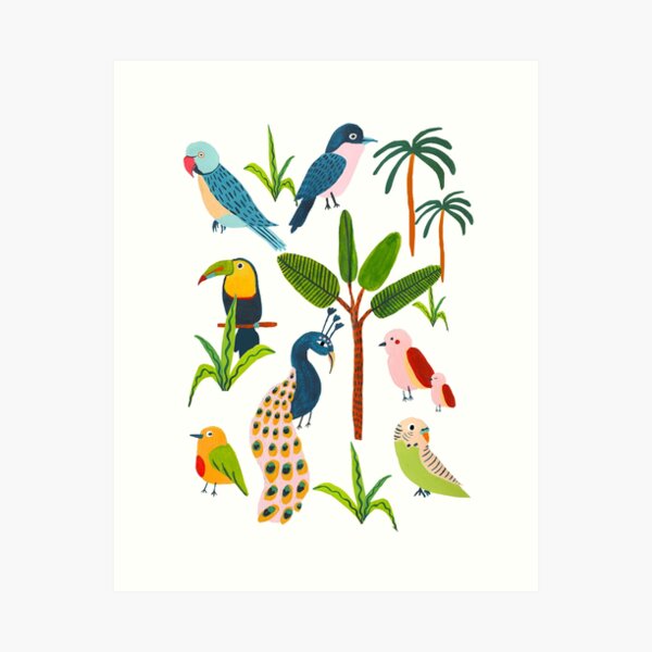 Item preview, Bird Species designed and sold by Amber Davenport.