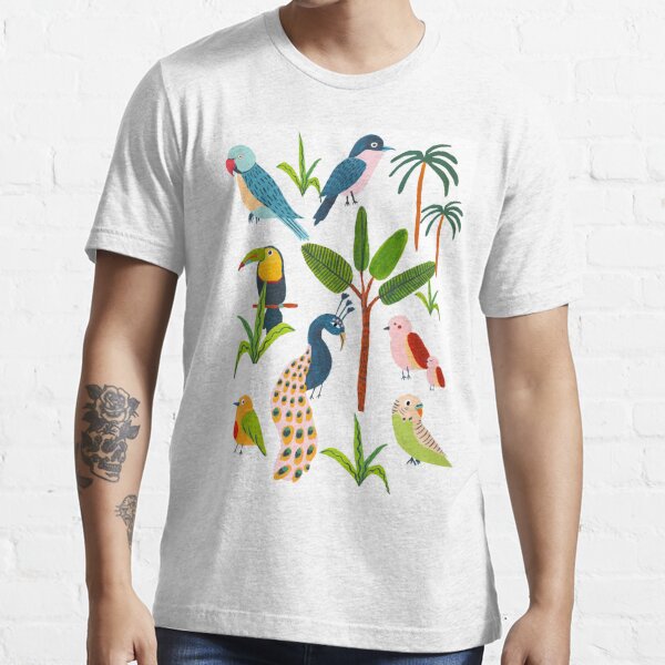 "Bird Species" T-shirt for Sale by amberstextiles | Redbubble | jungle