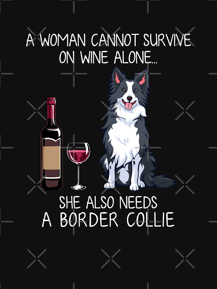 wine and dog t shirt