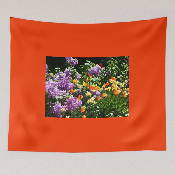 Item preview, Lilac and Tulips designed and sold by Charmiene Maxwell-Batten.