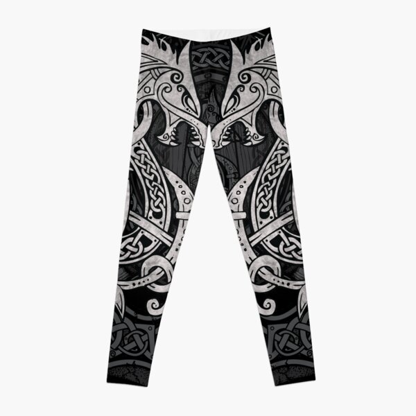 Wolf and Moon Black Legging - RVN Wellness