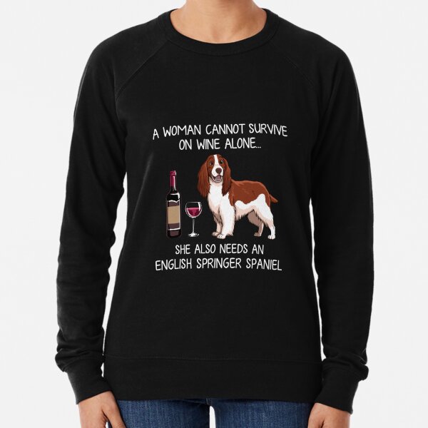 springer spaniel sweatshirt