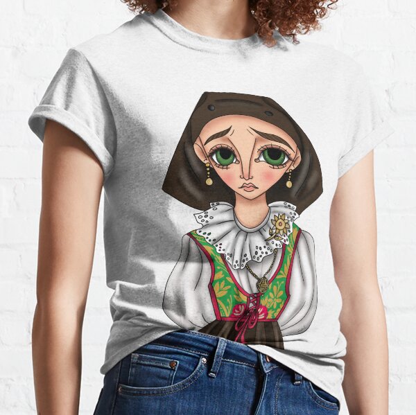 Abito tradizionale di Arzachena - Tradizional Sardinian dress Classic T-Shirt