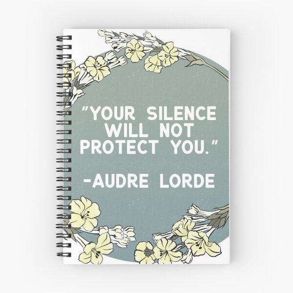 Artikelvorschau, Dein Schweigen schützt dich nicht - Audre Lorde entworfen und verkauft von fabfeminist.