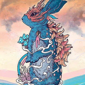 Artwork thumbnail, Lucky Rabbit by MatMiller