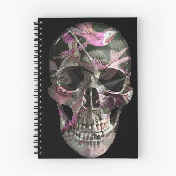 Item preview, Calavera Pintada - Colibríes - Magenta designed and sold by EvilLeftHand.