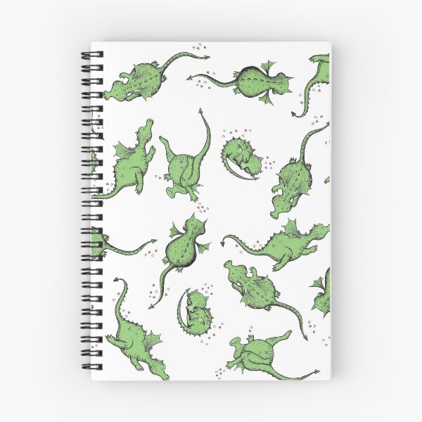 Item preview, Dragons at Play pattern designed and sold by Sally Barnett.