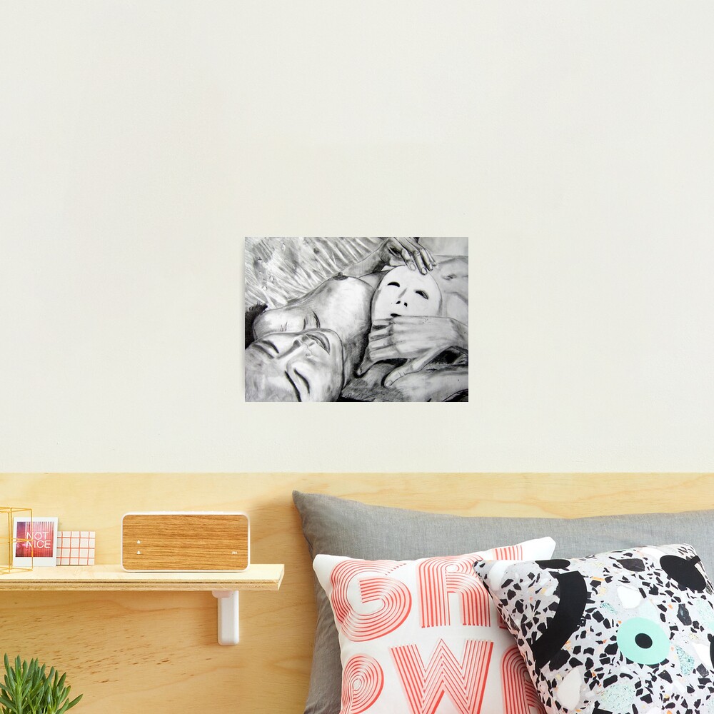 Mask - Drawn Photographic Print